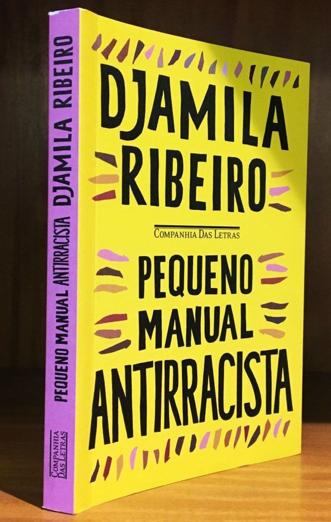 Capa do livro Pequeno Manual Antirracista.