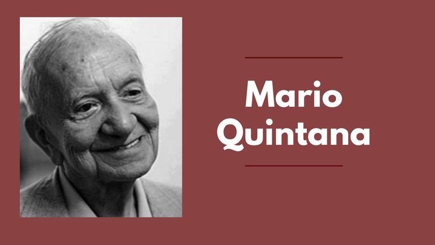 Seiscentos e sessenta e seis A vida é Mario Quintana - Pensador