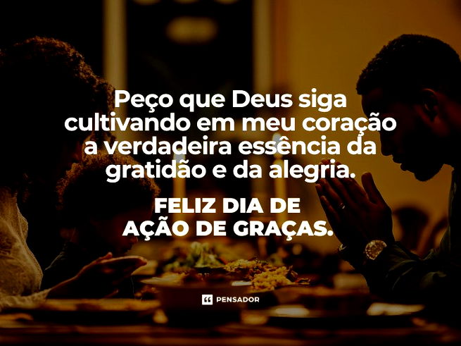 Que a certeza das bênçãos que Deus me concedeu nunca se apague e minha gratidão permaneça sempre firme. 