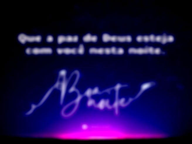 Que a paz de Deus esteja com você nesta noite. Boa noite!