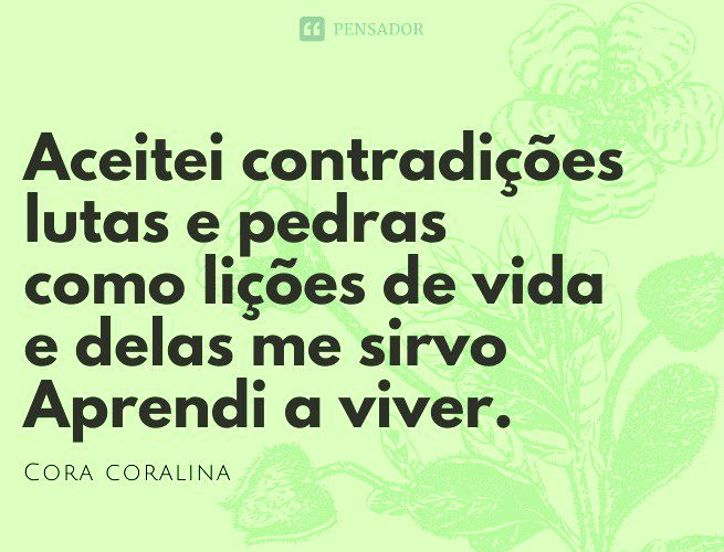 Frases de reflexão com lições de vida - Mix Frases