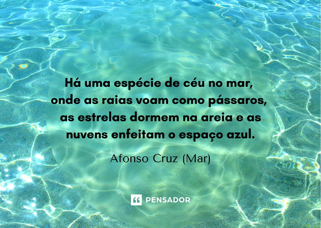 Sufocada no oceano  Frase para refletir, Frases motivacionais