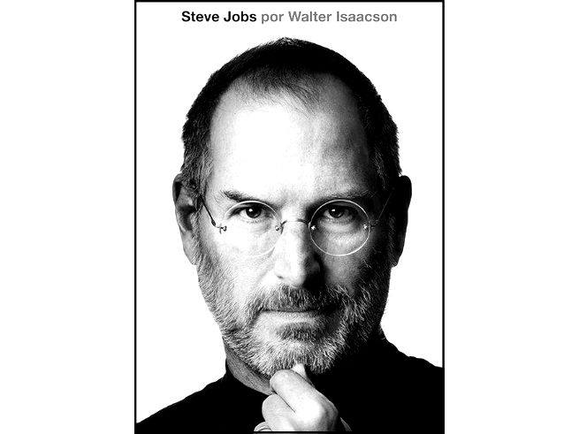 Capa do livro Steve Jobs de Walter Isaacson
