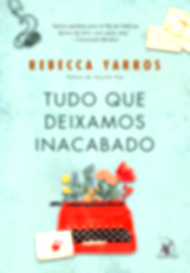 Tudo que deixamos inacabado - capa