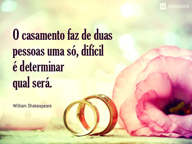 frases sobre casamento