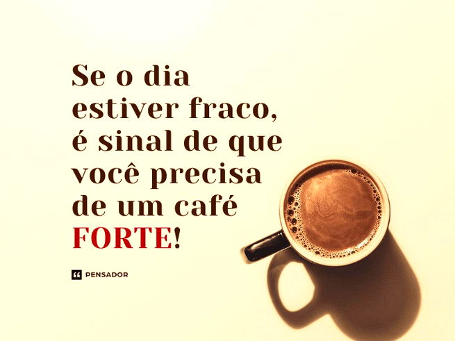 Xícara de café vista de cima.