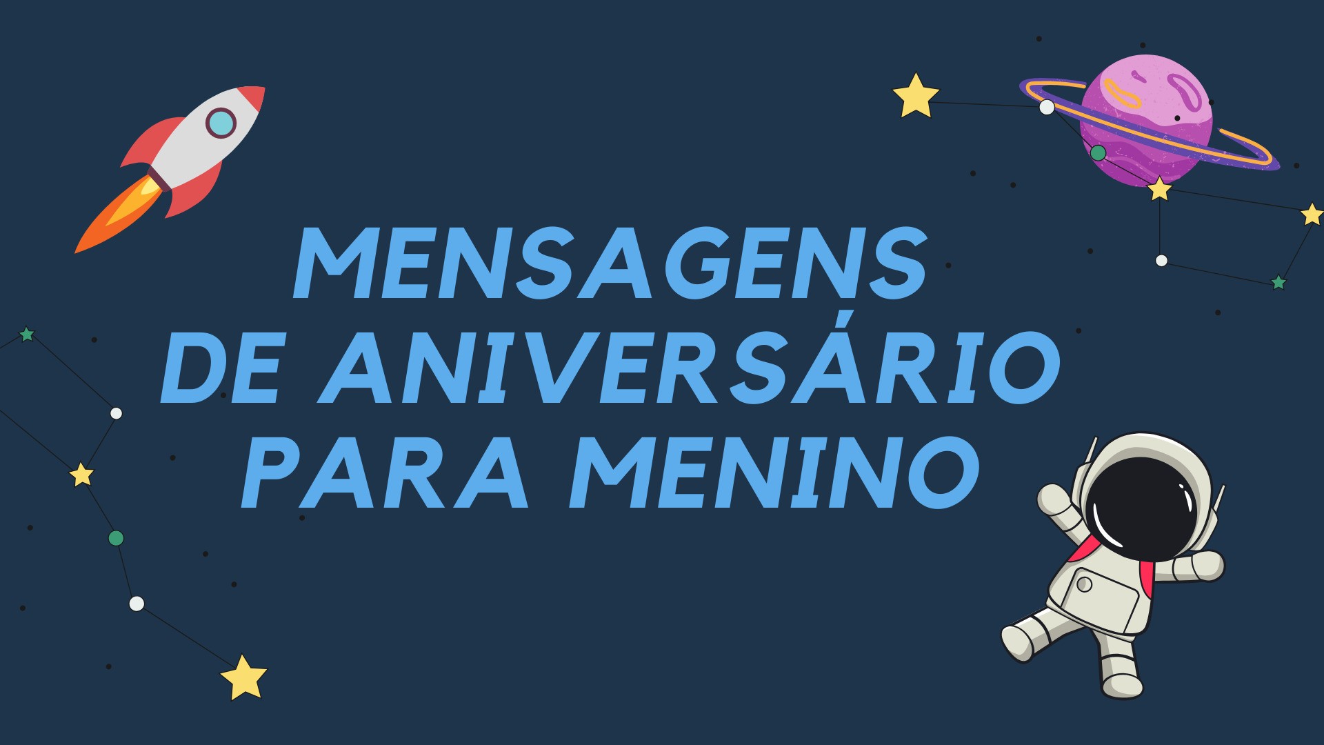 Mensagem de aniversário para menino - Pensador