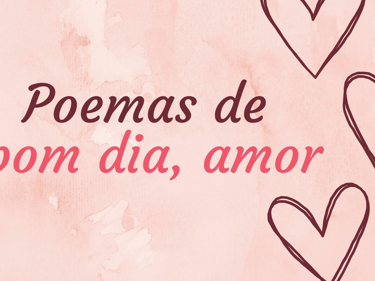 43 poemas de bom dia, amor para enviar a quem você ama - Pensador